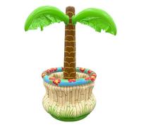 Floating Pool Drink Cooler - Inflatable Drinks Ice Container in the Shape of a Palm Tree - Floating Drink Cooler - For Women Men Summer Lake Birthday Barbecue Picnic Outdoor and