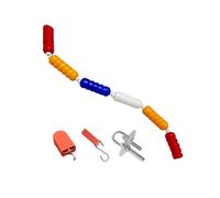 Floating Pool Safety Rope, 82FT Warning Line with Hooks, Mark Swimming Pool Lane, Swimming Accessories