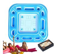 Floating Pool Table | Inflatable Portable and Weather Resistant - Floating Table for Spa - for Beach, Spa, Sea, Lake, River, Meetings, Parties and Holidays