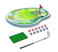 Floating Pool Target, Adjustable Golf Board Game, 49.21x41.34 Inches Pool Game with Inflatable Design, Durable PVC Summer Toy, Water Golf with Fun Style for Family Beach Party