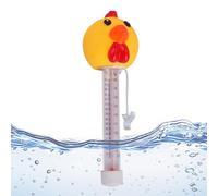 Floating Pool Temperature Gauge - Chick Shape Water Thermometer, Chick Shape Water Thermometer, Lightweight Spa Accessory | For Vacation Gardens Lakes Ponds Spas Aquariums Hot Spring Fish Tank