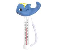 Floating Pool Temperature Gauge | Fish Shape Waterproof | Kids Bath Temperature Reader | Ideal For Men Swimmers Homeowners Athletes Backyard Summer Vacation Apartment Club School Gym Hotel