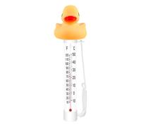 Floating Pool Thermometer - Accurate Water Gauge, Easy Read Duck Design, Shatterproof Floating Temperature Reader | Fun Swimming Accessories For Indoor Pond & Outdoor Hot Tub Spa