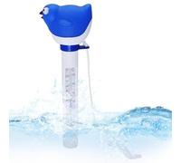 Floating Pool Thermometer - Animal Temperature Gauge, Waterproof Meter with Portable Design, Precise Testing Accessory, Fun Monitor for Kids Spa Hot Tub Pond Aquarium Bathtub Outdoor Summer