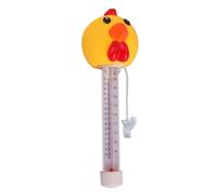 Floating Pool Thermometer, Cute Floating Temperature Meter, Chick Shape Water Temperature Gauge For Pools Ponds And Spas, Easy To Read Thermometer for Swimming Pools Hot Tubs Aquariums Water Gardens