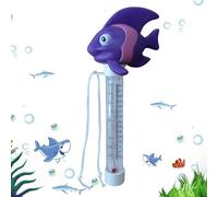 Floating Pool Thermometer - Cute Water Temperature Meter For Hot Tub, Ice Bath, Cold Plunge | Efficient Temperature Tracking Easy Read Pond, Spa, Aquarium, Kiddie Pool, Outdoor Features