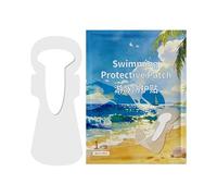 Floating Private Waterproof Stickers, Hygiene Waterproof Adhesive Films, 40 x 16 cm Protection Hygiene Stickers, for Yoga, Pool, Diving, Public, Spa, Everyday Dirt