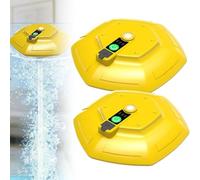 Floating Rechargeable Bait Bucket Aerator,2026 IPX7 Waterproof Ultra-Quiet Live Bait Bubbler, Portable Live Bait Aerator for Fishing, Floating Oxygen Pump for Fish Tank & Livewell (2 PCS)