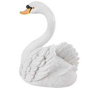 Floating Resin Swan Decor Simulation Pond for Gardening Decoration Garden Ornament