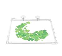 Floating Rings for Aquarium Plants,Feeding Ring for Aquariums,Betta Fish Feeder Ring - for with Suction Cups, Acrylic for Aquarium, Plant Run