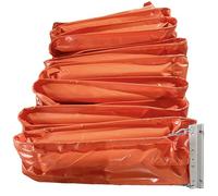 Floating River Waste Fencing with Oil Retention, Foldable PVC Barrier for Outdoor Flood Control and Garbage Collection