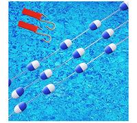Floating Rope for Pool with Hooks, Heavy Duty Shallow/Deep End Divider, Safety Rope and Float Kit, for Dangerous Areas (Size : 9m/29.5ft)