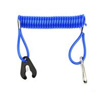 Floating Safety Rope Lanyard for Jet Ski Kill Switch with Rotating Spring Hook Compatible with Johnson Outboard