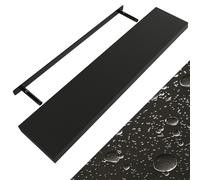 Floating Shelf Black 110cm