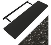 Floating Shelf Black 90cm