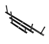 Floating Shelf Bracket 6Pcs Heavy Duty Hidden Shelf Bracket Heavy Support Rod Floating Wall Shelfs Double T Type Invisible(Black-M-)