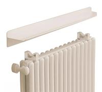 Floating Shelf for Radiator Cover, 60cm x 15cm Metal Shelf for Modern Cabinet Top Storage, Space Saving Solution for Home Organization