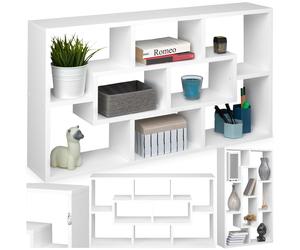 Floating Shelf | Wall Mounted Shelves Corner Unit Bookshelf Rustic Wood Shelving