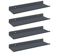Floating Shelf Wall-mounted Steel Home Storage Shelving Modern Shelves vidaXL