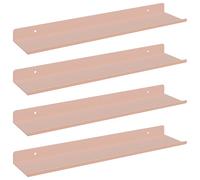 Floating Shelf Wall-mounted Steel Home Storage Shelving Modern Shelves vidaXL