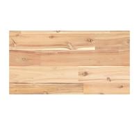 Floating Shelf Wall Storage Untreated Solid Wood Acacia vidaXL