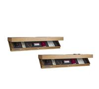 Floating Shelf with Hidden Compartment - Stylish Secret Storage Solution for Living Room or Office, Wooden Wall Shelf (1PC) - Maximize Space & Declutter