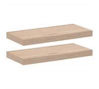 Vidaxl Floating Shelves 2 Pcs 50X23.5X4 Cm Engineered Wood