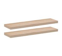 Floating Shelves Wall Shelf Display Storage Shelf Rack Engineered Wood vidaXL
