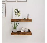 Floating Shelves, Wall Shelves Set Of 2 Wall Mounted For Bathroom Kitchen Décor