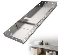 Floating Shower Bench - Adjustable, Pre-Formed Rectangular Shower Bench (3”x14.5”x33.5”-62”)