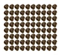 Floating Simulated Snail Meat Soft Fishing Lure, 80pcs Pack, 1.5g Fishy Flavor, TPE Material, Reusable & Easy to Use, for Carp and Coarse Fishing in UK Waters(80pcs brown)