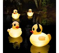 Floating Solar Lights for Pools, Waterproof LED Pool Light 42cm, Solar Lights for Ponds Duck Lighting, Inflatable Floating Pool Light Solar Energy for Pond, Pools, Garden-1pc