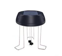 Floating Solar Pond Pump Water Agitator - Garden Fountain Bubbler for Bird Baths Stops Stagnation Eco Friendly 115x64mm