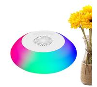 Floating Speaker For Pool - Waterproof Hot Tub Speaker With LightsShower Floating Speaker Waterproof,Bath Wireless Speaker, Portable, Hands- For Garden, Swimming Pool