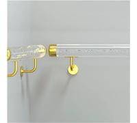 Floating Stair Handrail Transparent Railings, Handrails, Stairs, Safe and Non Slip Railings for Family and Kindergarten Corridors(Gold,100cm)