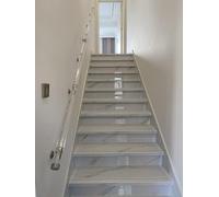 Floating Stair Handrail Transparent Railings, Handrails, Stairs, Safe and Non Slip Railings for Family and Kindergarten Corridors(200cm)