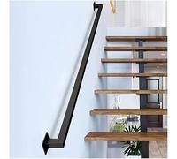 Floating Stair Handrail Wall Mounted Stair Railing Safety Handrail for Bar Attic Steps Nursery Guardrail(180cm/5.9ft)