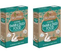 Floating Swan & Duck Food, Healthy Balanced Formula, Easy Feeding, Professional, Easy to Use, Lightweight, Ideal for Home Gardeners, Wildlife Enthusiasts & Outdoor Bird Care (400 g, Pack of 2)