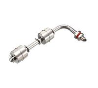 Floating Switch SUPERTOOL Water Level Sensor Switch Stainless Steel Right Angle Vertical Head Float Switch for Water Tank,Pool,Sink,Fish Tank,etc (150MM)