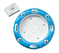 Floating Table for Games,Inflatable Raft Entertainment | Pool Card Games Table Float Warm Weather - Women Family Adults Men Water Park Hotel On Beach