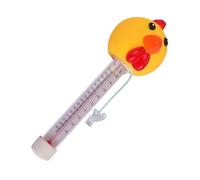 Floating Temperature Monitor: chick shaped water thermometer floats gently on the allowing swimmers to quickly check pool bathtub spa or pond temperature while enjoying outdoor water activitie