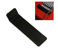 Floating Tremolo Bridge Shim, Sturdy Plastic Tremblock for Raising Electric Guitar Bridges, Adjustment Tool for Tuning & Quick String Replacement (Black)