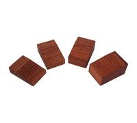 Floating Tremolo Set up Blocks - 4pcs Wooden Floating Tremolo Trem Wedge for Guitar, Wood Guitar Tremolos Slider Floatings, Floating Tremolo Set Up Blocks, Intonation Tool and Setup Blocks