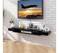 Floating TV Cabinet - Space-Saving Wall Mounted Entertainment Center for Compact Living Spaces