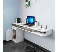 Floating Tv Shelf Stand Cabinet Unit For Living Room Media Wall Mounted Long Tv Media Units Console，Wall-Mounted Workstation Desk & Floating TV Cabinet - Modern Media Console & Writing Table