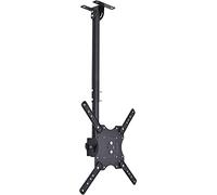 Floating TV Stand, Multifunction Adjustable Heigh Ceiling TV Mount Bracket, 90° Tilt TV Bracket, For Most 19-55 Inch LED Screen Display TV Mount TV Stand
