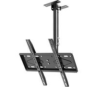 Floating TV Stand, Multifunction Ceiling TV Mount, Tilt Swivel TV Bracket Fits Most 32-60inch LED Screen Display, Max 400x400mm Loaded Up To 50kg/110lbs TV Mount TV Stand