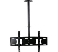 Floating TV Stand, Multifunction TV Ceiling Mount Adjustable Bracket, Fits Most LED Plasma Flat Screen Display 32 To 75 Inch, Up To 154 Lbs, 720x430mm, Black TV Mount TV