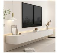 Floating TV Stand Shelf Wall Mount Long TV Table with Storage Wall Mounted Floating TV Console Suspended TV cabinet for Living Room