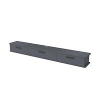 Floating TV Stand Shelf with Storage Wall Mounted Long TV Console with Flip Door for Living Room Grey 70.9x8.7x7.9 inches Modern Suspended TV Cabinet.